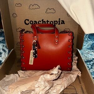 Coach Re-laceable Leather Tote